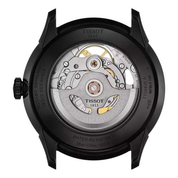 Tissot Chemin Des Tourelles Skeleton Image 3 Cellini Design Jewelers Orange, CT