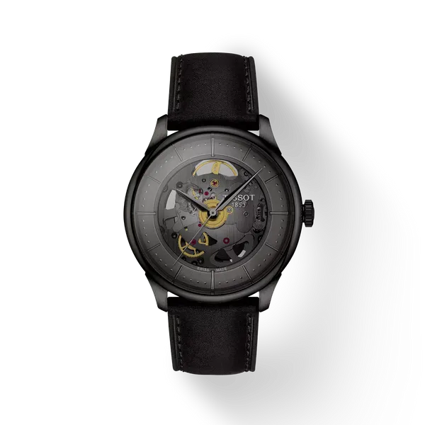 Tissot Chemin Des Tourelles Skeleton Cellini Design Jewelers Orange, CT