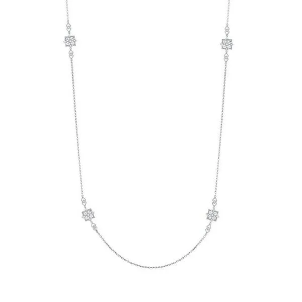 Yara Flower Layering Chain Necklace Cellini Design Jewelers Orange, CT