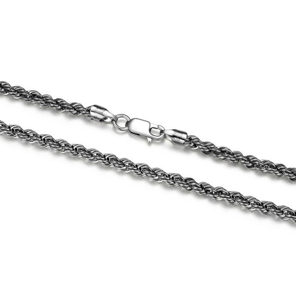 MENS SILVER ROPE CHAIN Cellini Design Jewelers Orange, CT
