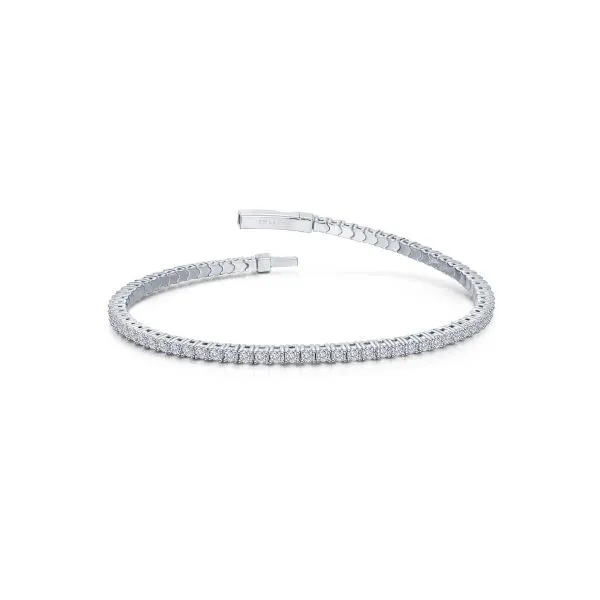 2.85 CTW Flexible Tennis Bracelet Cellini Design Jewelers Orange, CT