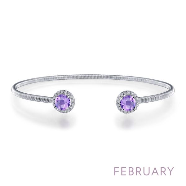 February Birthstone Bracelet Cellini Design Jewelers Orange, CT
