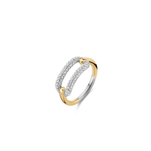 Open Paper Clip Ring Cellini Design Jewelers Orange, CT