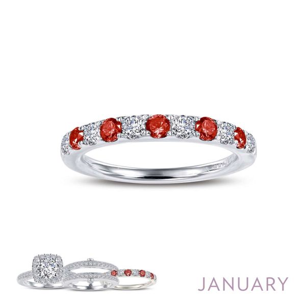 January Birthstone Ring Cellini Design Jewelers Orange, CT