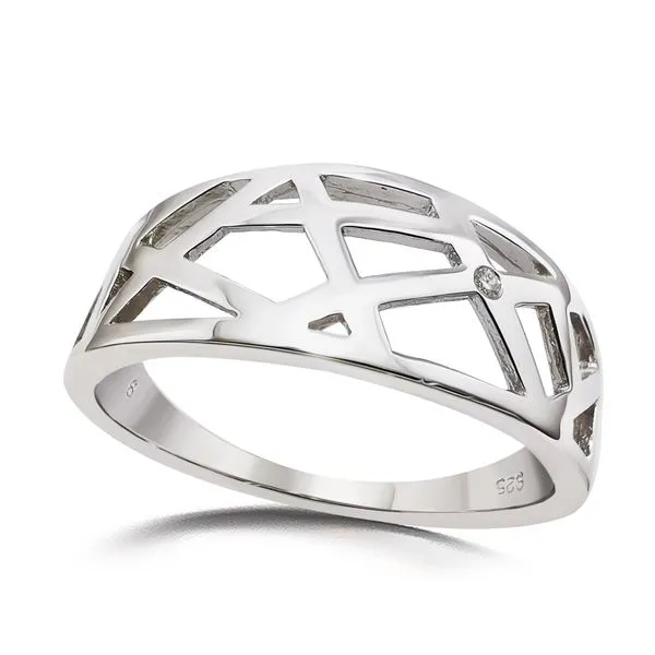 Sterling Silver Fashion Ring Cellini Design Jewelers Orange, CT
