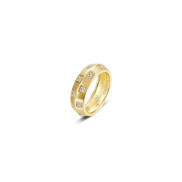 Womens Barrel Beat Ring Cellini Design Jewelers Orange, CT
