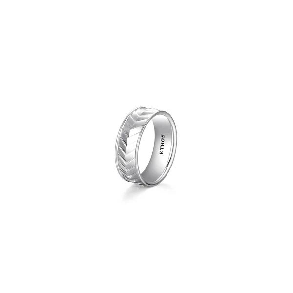 Men's Chevron Arrow Head Ring Cellini Design Jewelers Orange, CT