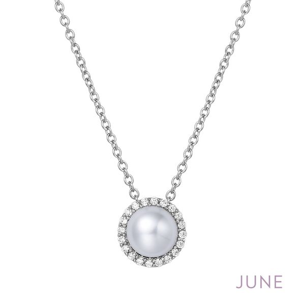 June Birthstone Necklace Cellini Design Jewelers Orange, CT