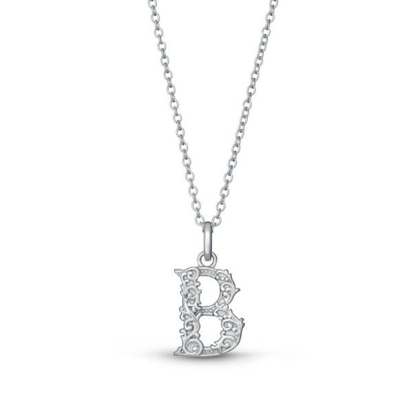 Letter B Necklace Cellini Design Jewelers Orange, CT