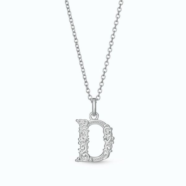 Letter D Necklace Cellini Design Jewelers Orange, CT