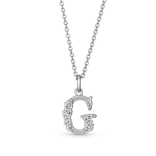 Letter G Necklace Cellini Design Jewelers Orange, CT