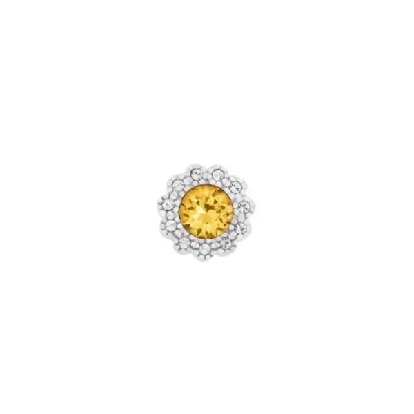 November Slider Birthstone Pendant Cellini Design Jewelers Orange, CT