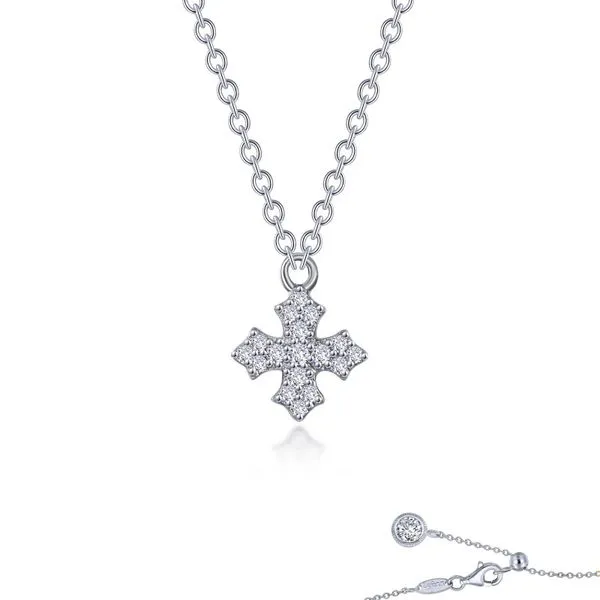 Mini Maltese Cross Necklace Cellini Design Jewelers Orange, CT