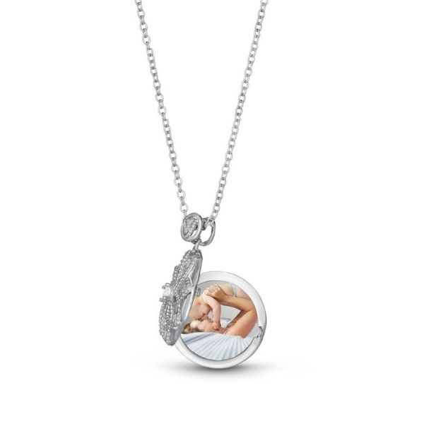 Coco Round Locket Necklace Image 2 Cellini Design Jewelers Orange, CT