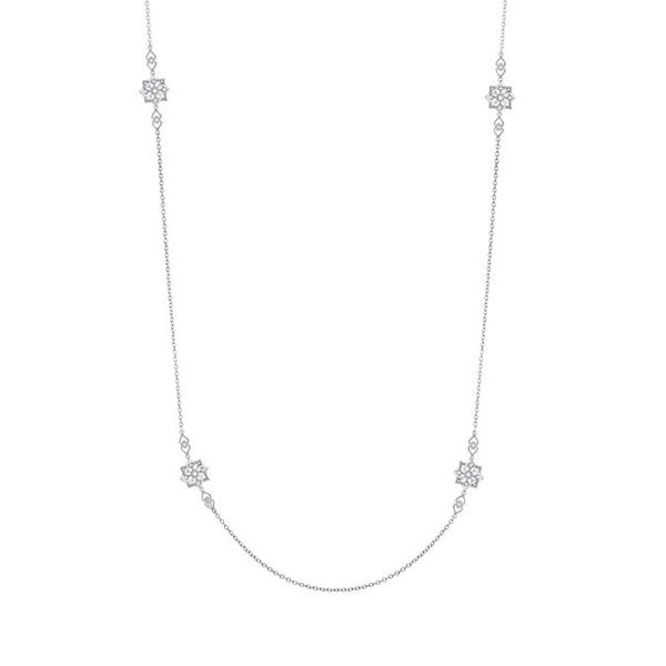 Yara Flower Layering Chain Necklace Cellini Design Jewelers Orange, CT