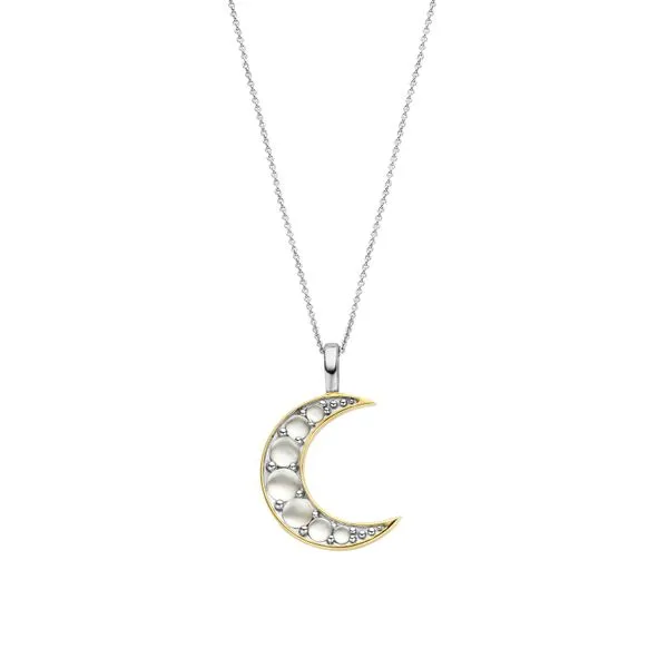 TI SENTO CRESCENT MOON NECKLACE Cellini Design Jewelers Orange, CT