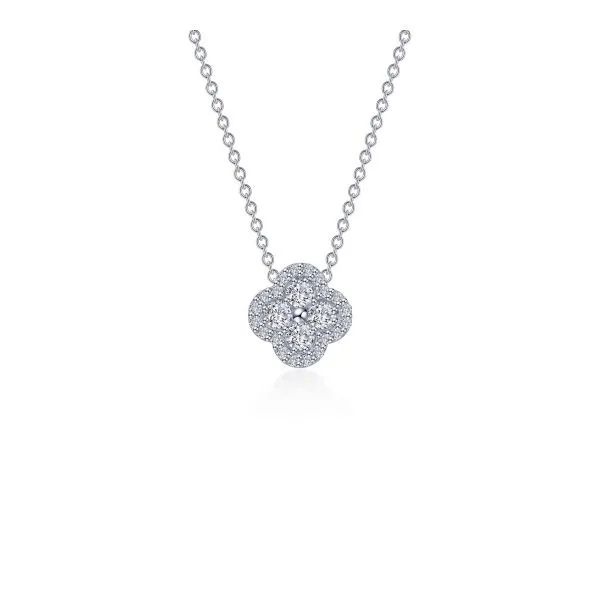 0.65 CTW Halo Necklace Cellini Design Jewelers Orange, CT
