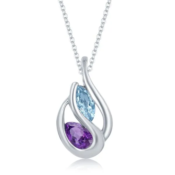 Sterling Silver Fashion Pendant Cellini Design Jewelers Orange, CT
