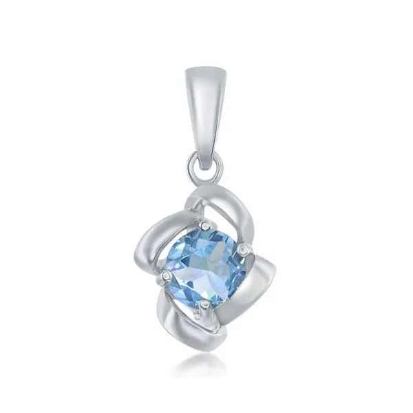 Sterling Silver Pendant Cellini Design Jewelers Orange, CT