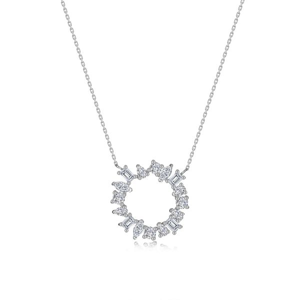Prismatic Circle Necklace Cellini Design Jewelers Orange, CT