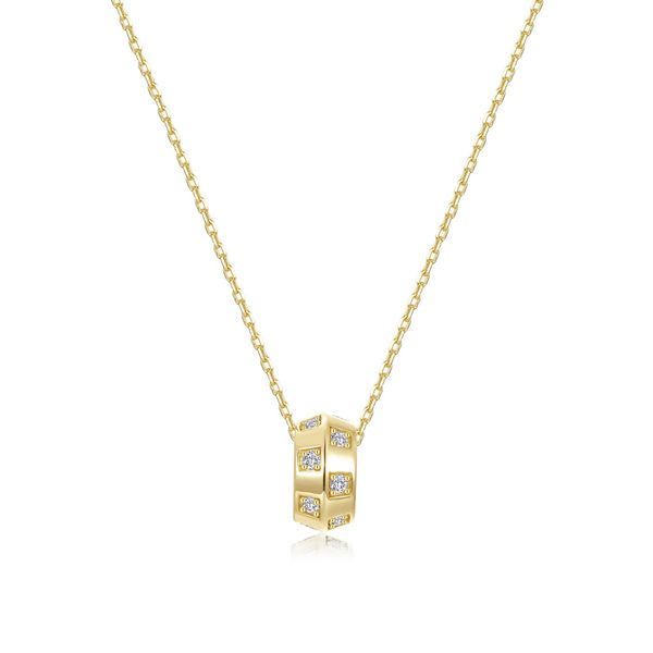 Barrel Beat Pendant Necklace Cellini Design Jewelers Orange, CT