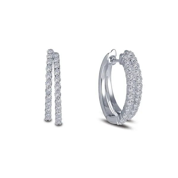 1.44 CTW Double-Hoop Earrings Cellini Design Jewelers Orange, CT