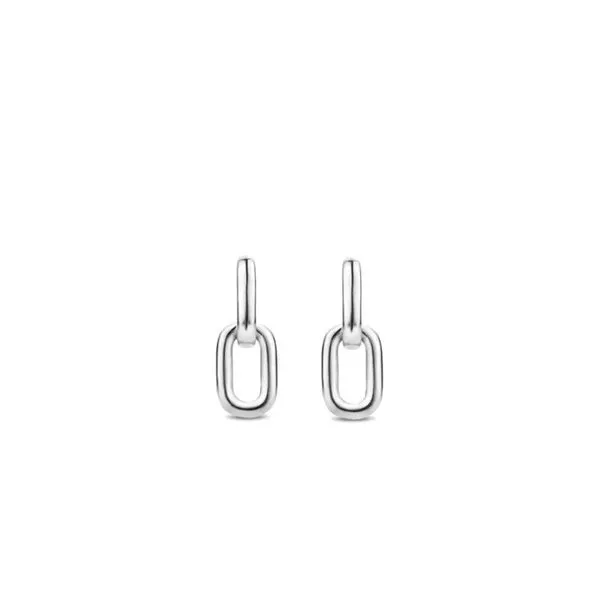 Paper Clip Style Earrings Image 3 Cellini Design Jewelers Orange, CT