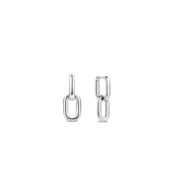 Paper Clip Style Earrings Cellini Design Jewelers Orange, CT