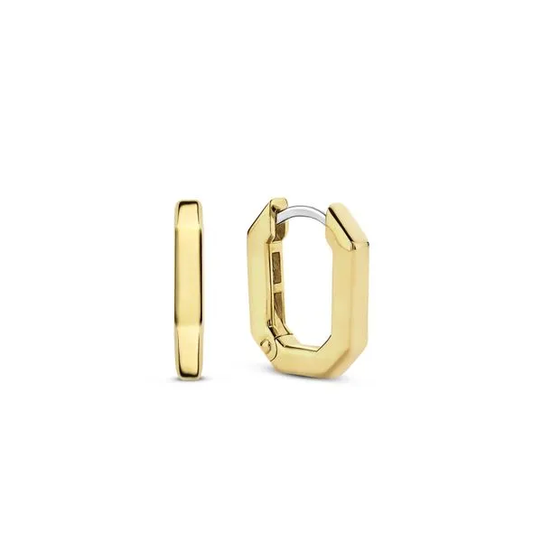 TI SENTO HEXAGON HUGGIES Cellini Design Jewelers Orange, CT