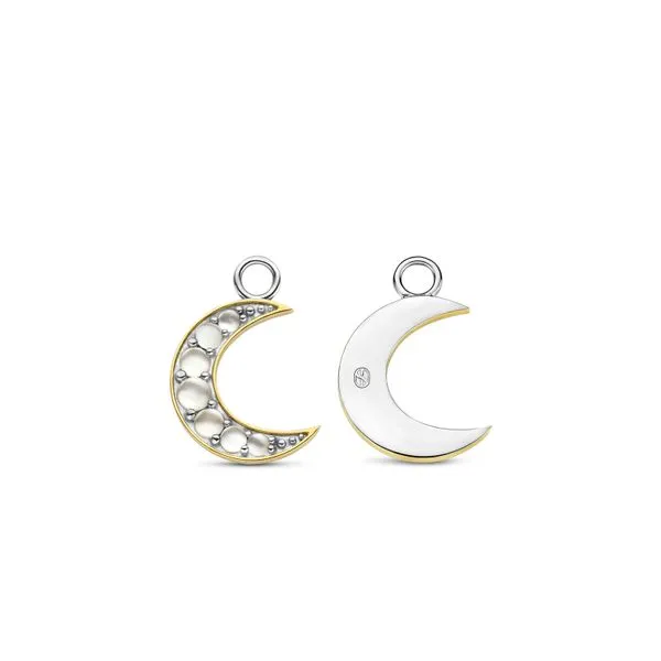 TI SENTO CRESCENT MOON EARRING CHARMS Image 3 Cellini Design Jewelers Orange, CT