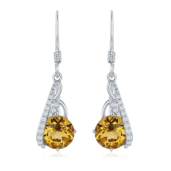 Sterling Silver Earrings Cellini Design Jewelers Orange, CT