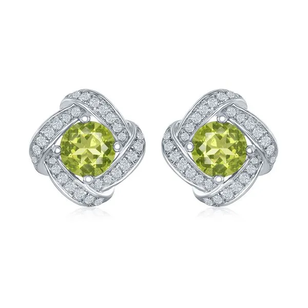 Sterling Silver Earrings Cellini Design Jewelers Orange, CT