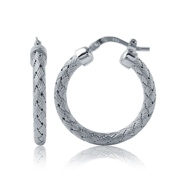 Sterling Silver Earrings Cellini Design Jewelers Orange, CT