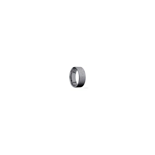 8 mm wide Flat Tantalum band Image 2 Cellini Design Jewelers Orange, CT