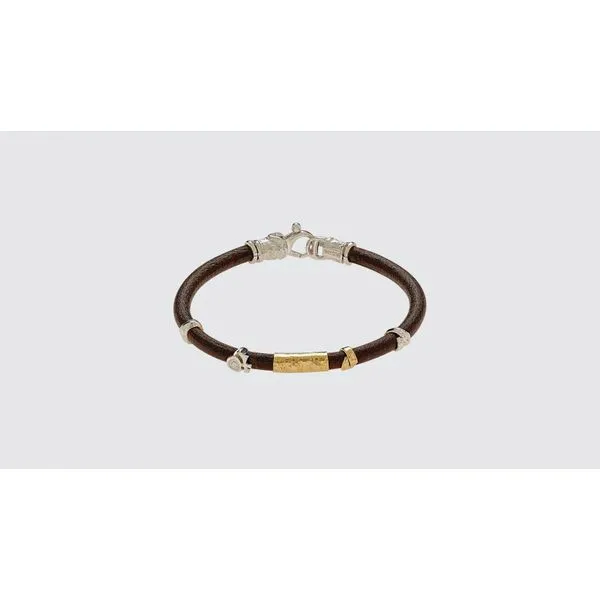 Misani Grand Tour Leather Bracelet