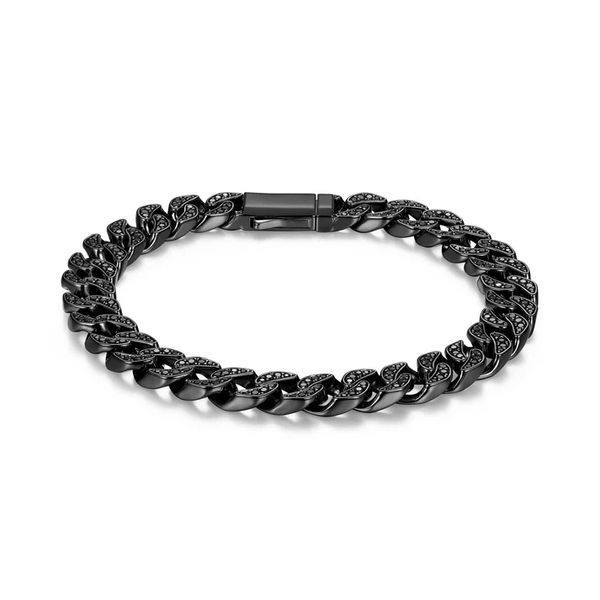 Men's Links  Gunmetal  Bracelet Cellini Design Jewelers Orange, CT