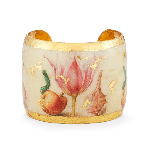 Pink Tulip Cuff Cellini Design Jewelers Orange, CT