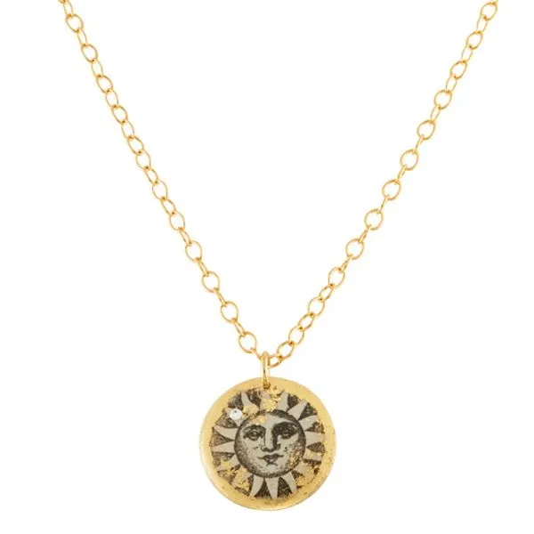 Sun Mini Pendant Cellini Design Jewelers Orange, CT