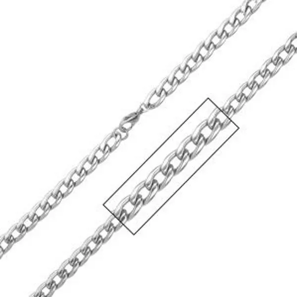 7.8mm Round Curb Chain Cellini Design Jewelers Orange, CT