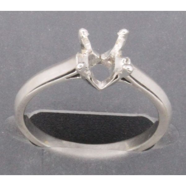 Diamond Engagement Ring, 1.01 Ct., 14 Karat, White Chandlee Jewelers Athens, GA