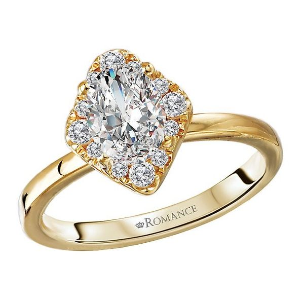 Diamond Semi-Mount Ring, 0.2 Ct., 14 Karat, Yellow Chandlee Jewelers Athens, GA
