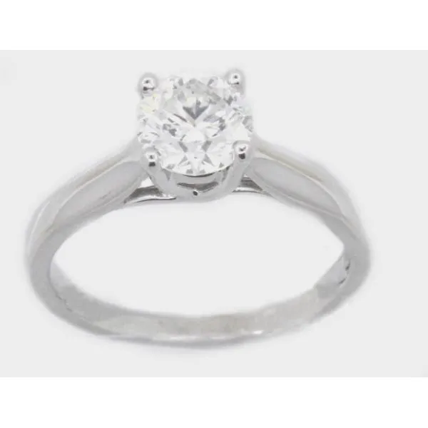 Diamond Engagement Ring, 1.01 Ct., 14 Karat, White similar item image