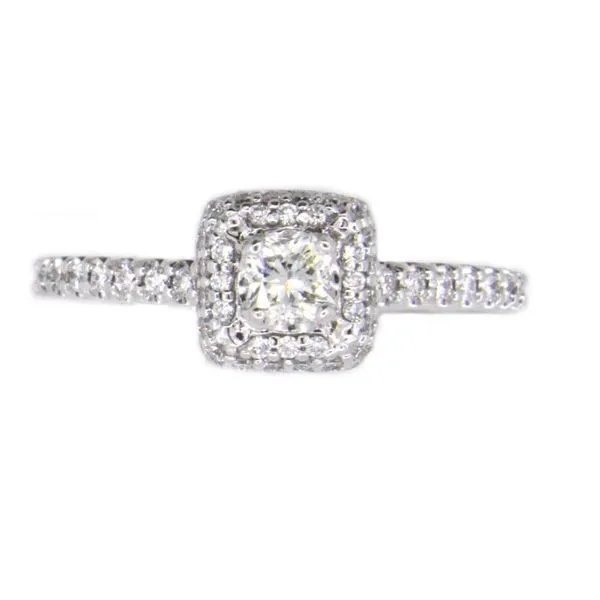 Diamond Engagement Ring, 0.95 Ct., 14 Karat, White similar item image