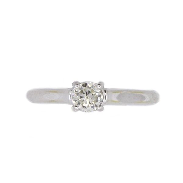 Diamond Engagement Ring, 0.24 Ct., 14 Karat, Two Tone Chandlee Jewelers Athens, GA