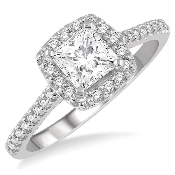 Diamond Engagement Ring, 0.41 Ct., 14 Karat, White Chandlee Jewelers Athens, GA