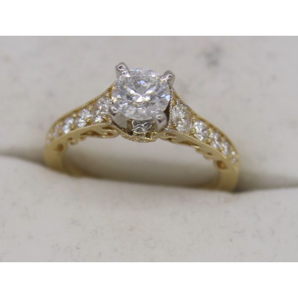 Diamond Engagement Ring, 1.13 Ct., 14 Karat, Yellow Chandlee Jewelers Athens, GA