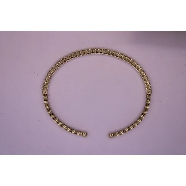 Diamond Tennis Bracelet, Round, 2.1 Ct., 14 Karat, Yellow