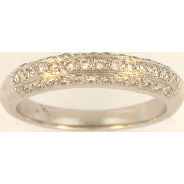Diamond Anniversary Band, Round, 0.33 Ct., 14, White similar item image