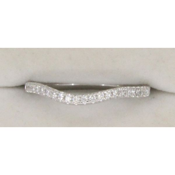 Diamond Anniversary Band, Round, 0.15 Ct., 14 Karat, White Chandlee Jewelers Athens, GA