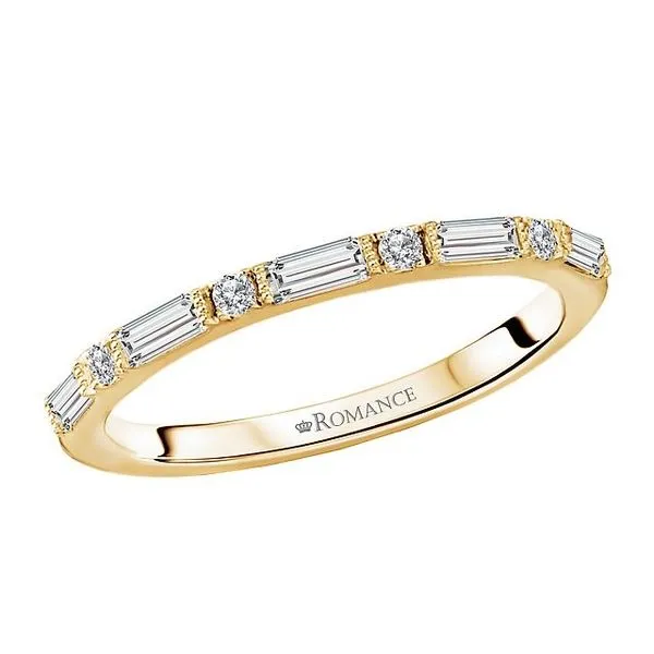 Diamond Anniversary Band, Round, 0.3 Ct., 14 Karat, Yellow Chandlee Jewelers Athens, GA